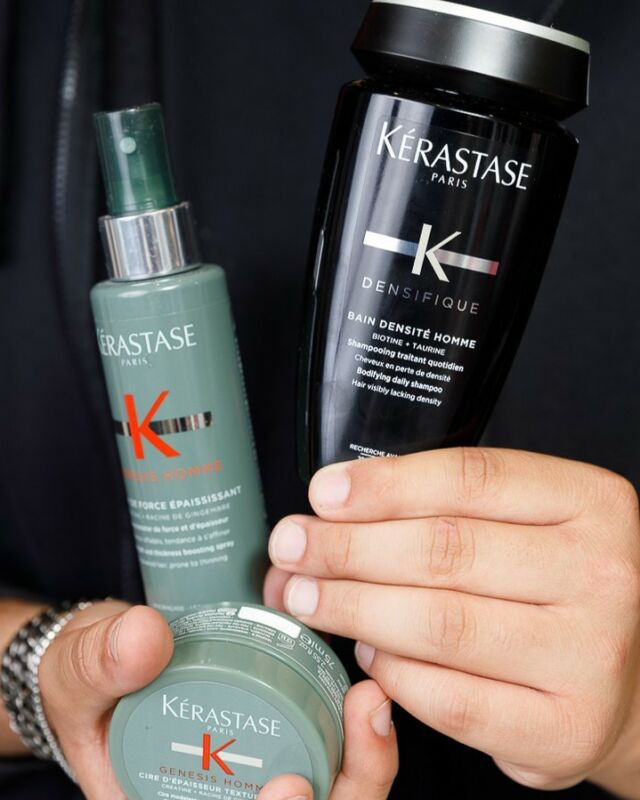 Kérastase for Men; the game-changer for your hair. ⚡⁣Available online & in-store — link in bio.