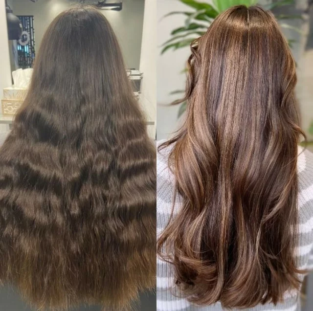 Check out this before & after transformation! 😱 This could be you next — book your appointment with our stylists today.